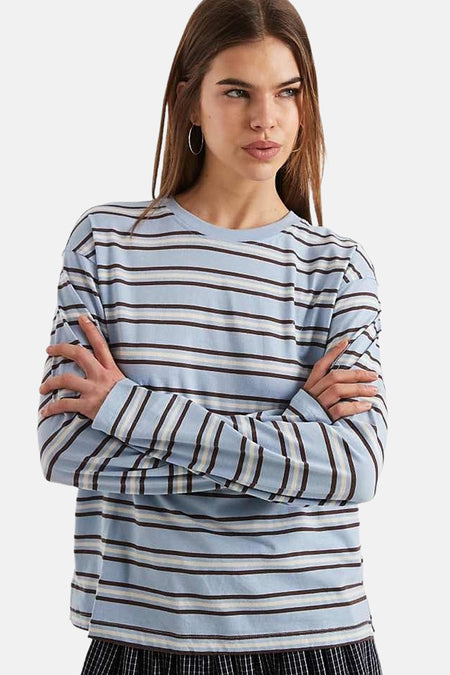 T-shirt à manches longues - bleu