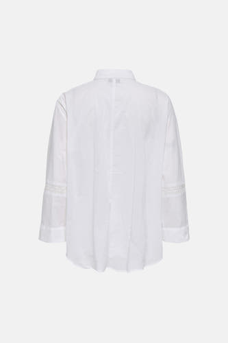 Chemise à manches longues - blanc