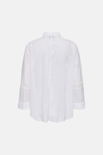 Chemise à manches longues - blanc