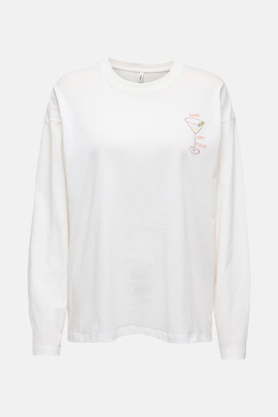 ONLVIVVI LIFE L/S LOVELY TOP JRS
