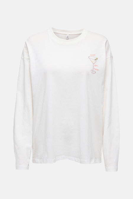 ONLVIVVI LIFE L/S LOVELY TOP JRS