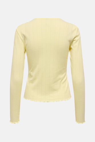T-shirt à manches longues - jaune - ONLY®