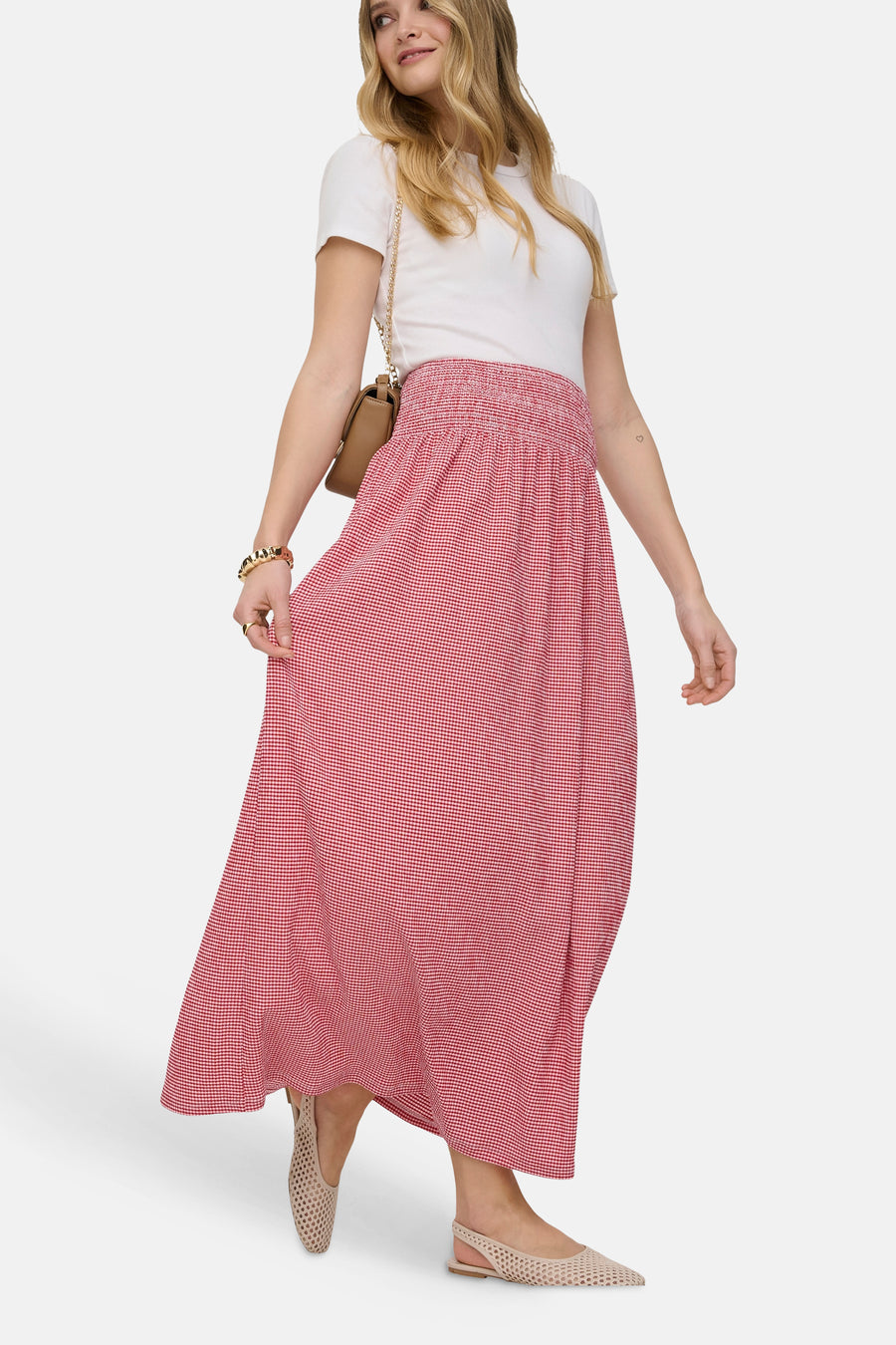 Jupe longue rouge - ONLY®