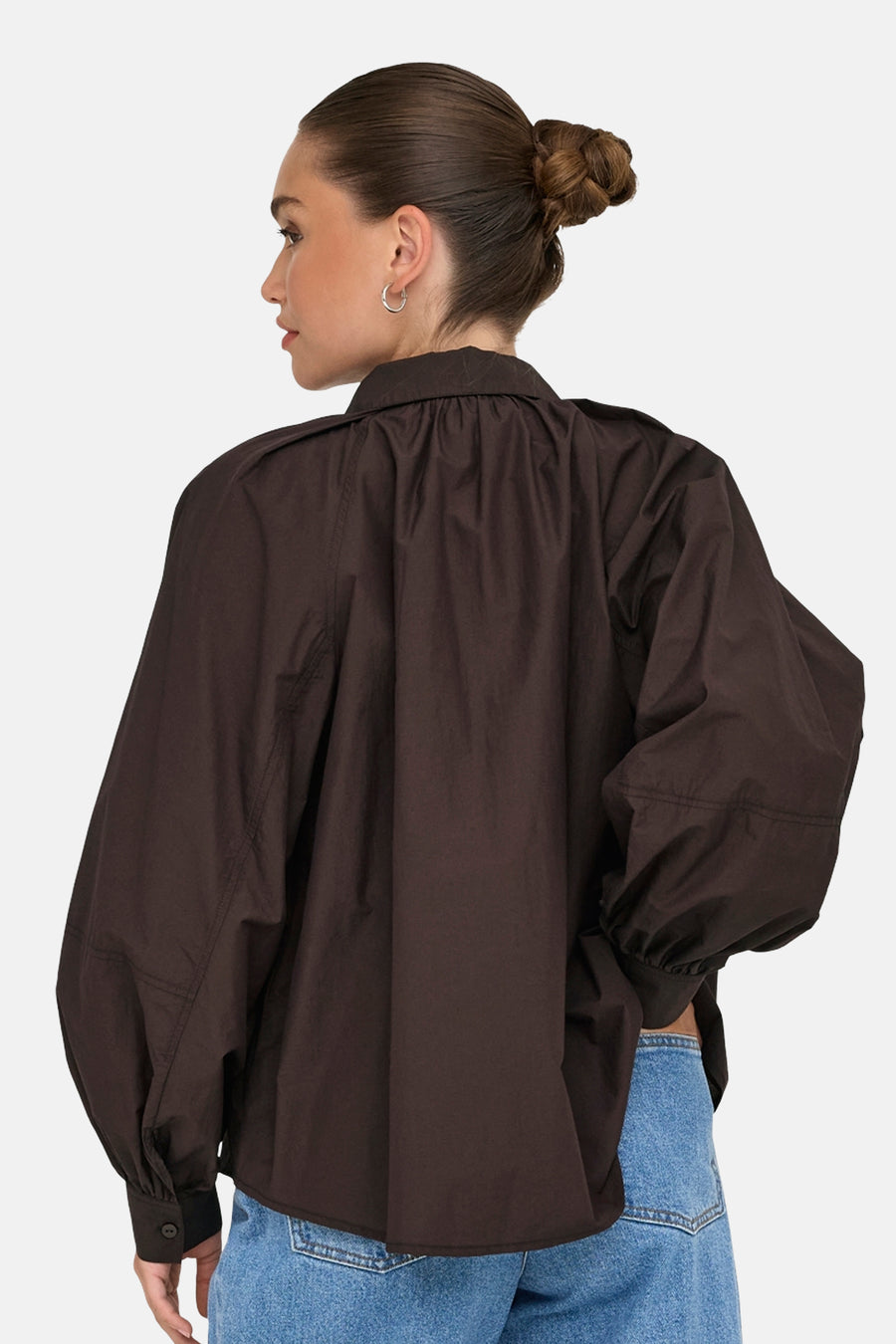 Chemise à manches longues - Coffee Bean