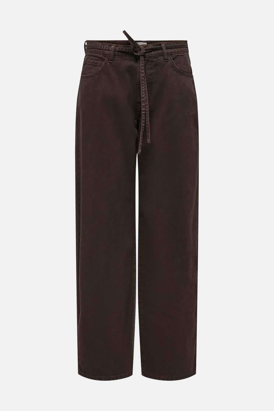 Jeans coloré - Dark Brown Denim