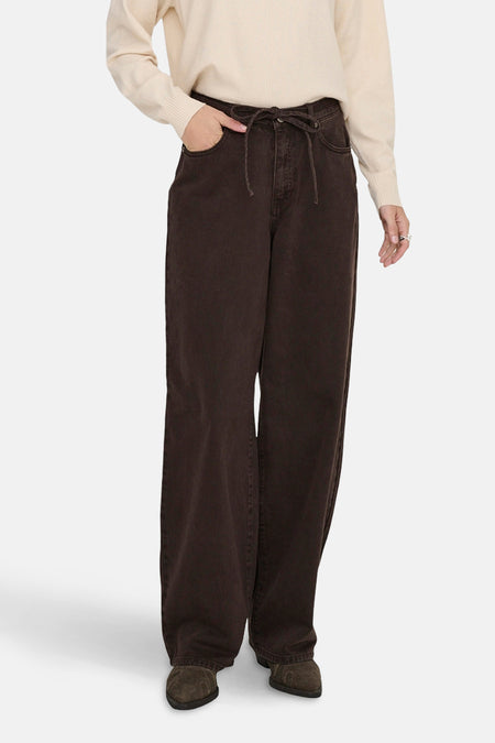 ONLGIANNA MW STRAIGHT DNM BROWN DNM GUA