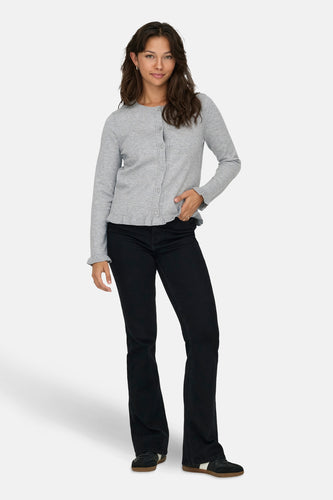 ONLCINDEREL LS FRILL CARDIGAN EX KNT