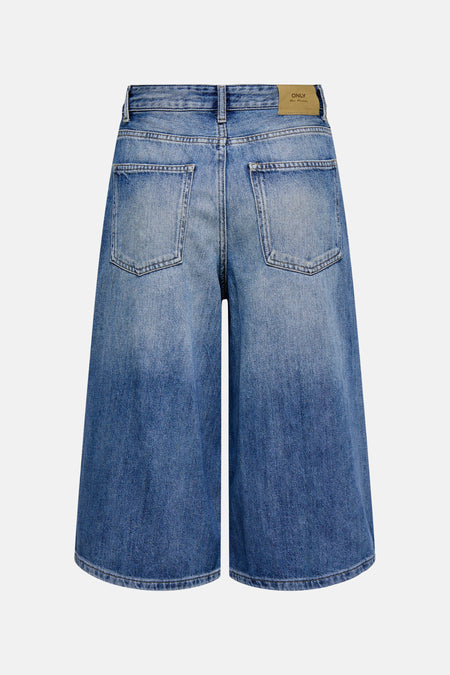 Short - mid blue denim