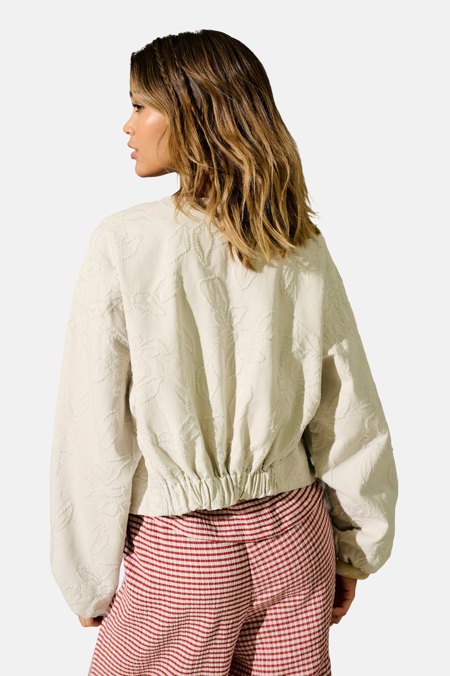Veste courte - écru