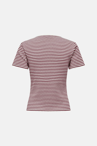 T-shirt à manches courtes - Bordeaux - ONLY®