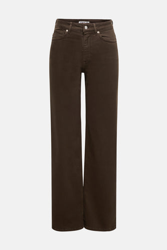 ONLMADISON BLUSH HW WIDE BROWN DNM CRO11