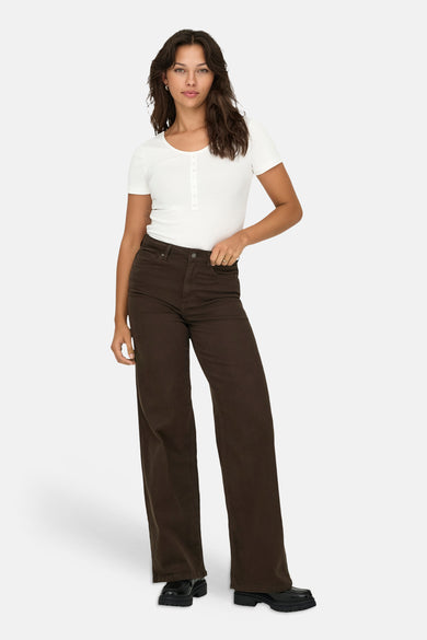 Pantalon - Dark Brown Denim