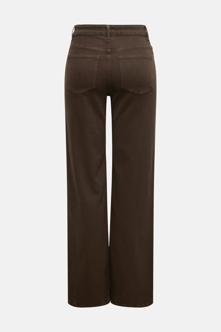 ONLMADISON BLUSH HW WIDE BROWN DNM CRO11