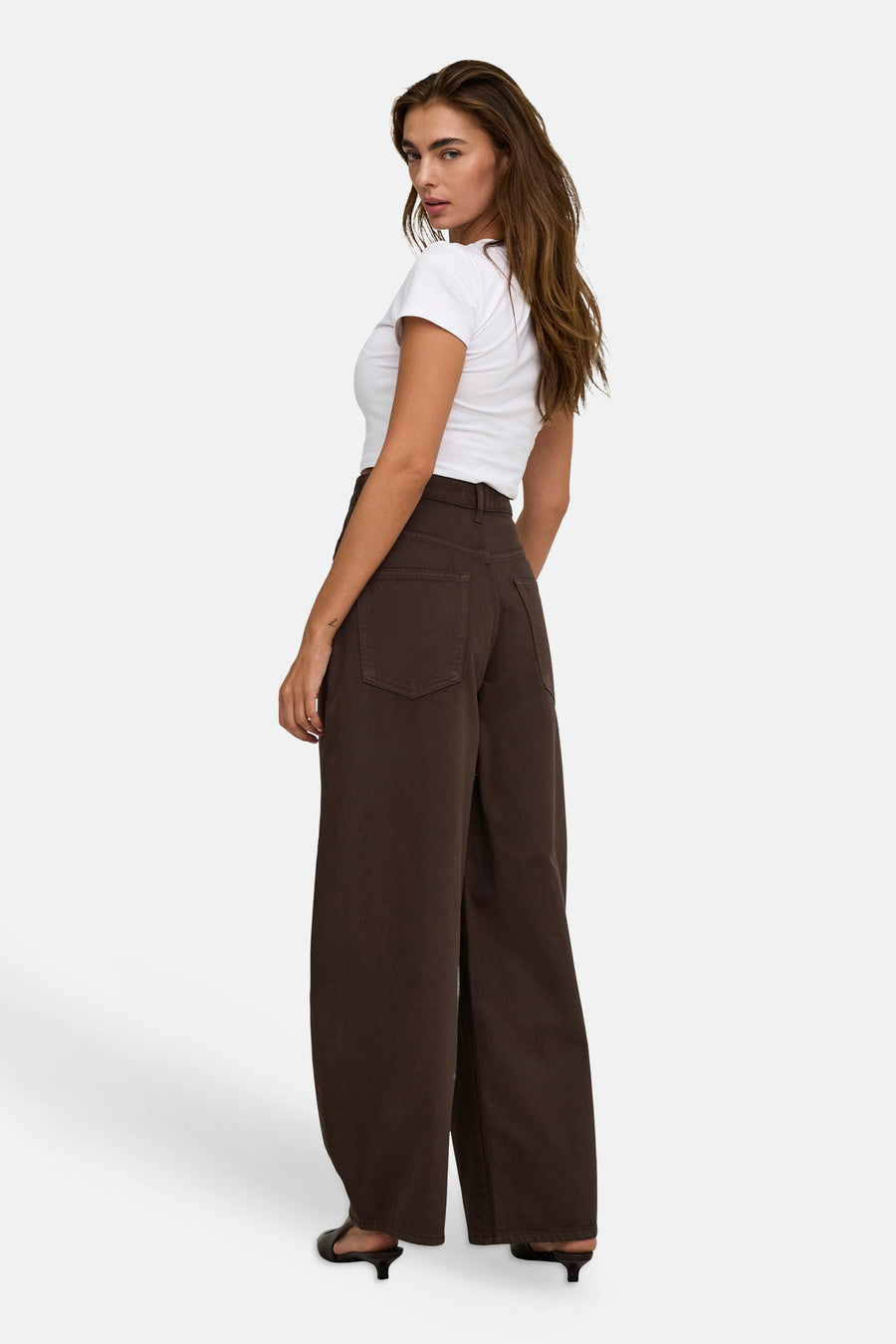 Pantalon - Dark Brown Denim