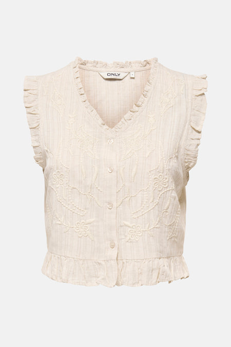 Blouse - Beige