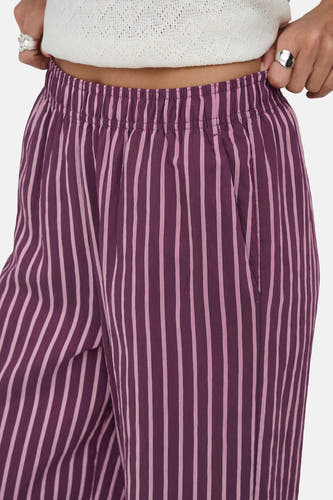 Pantalon - violet