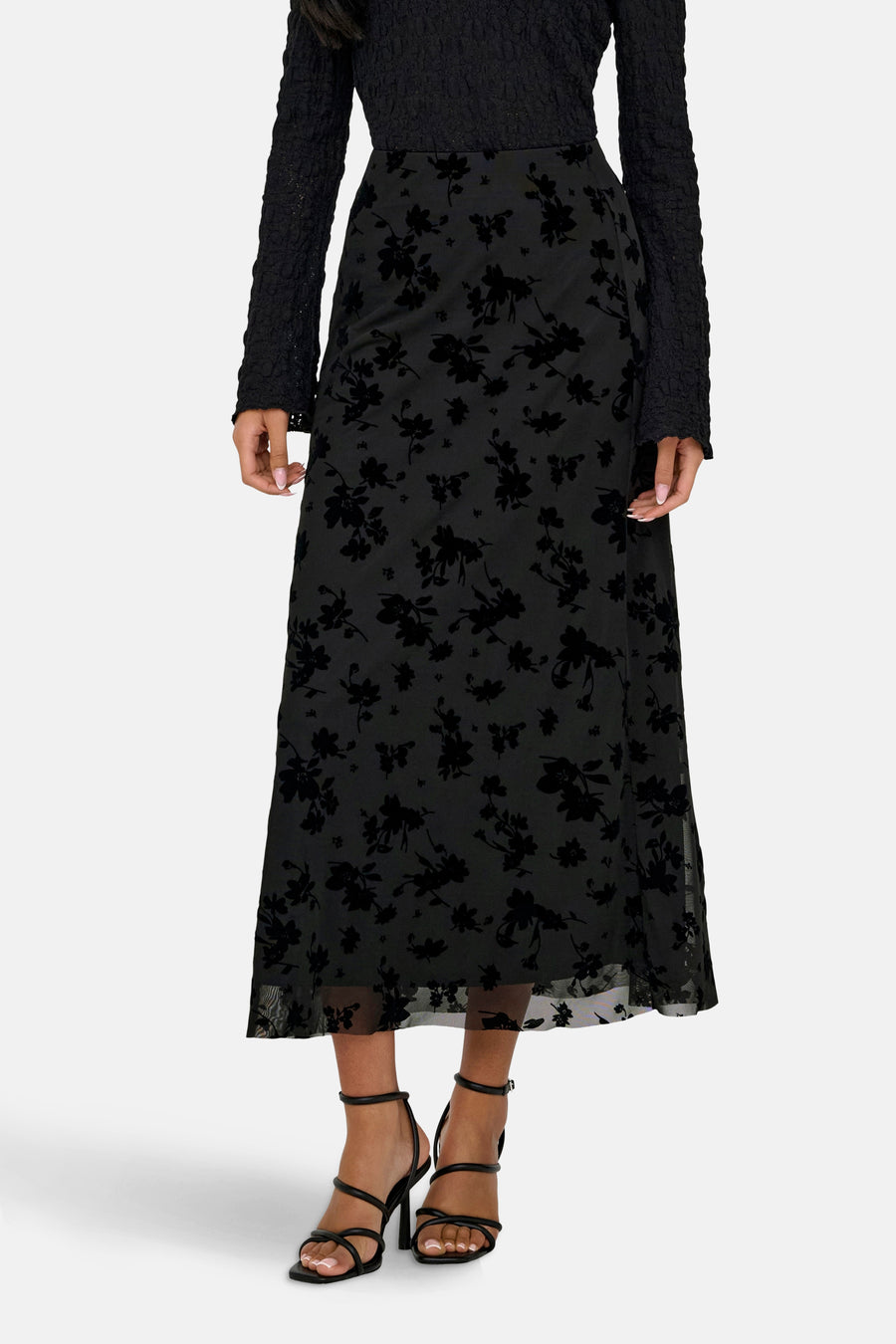 Jupe longue - noir - JDY