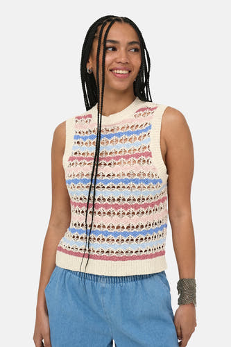 Gilet - écru