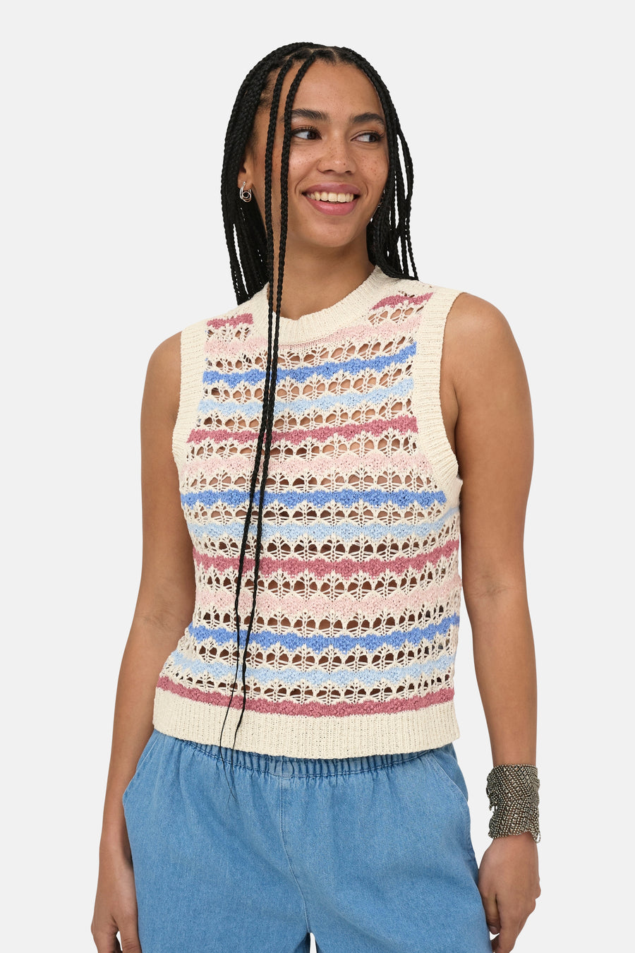 Gilet - écru