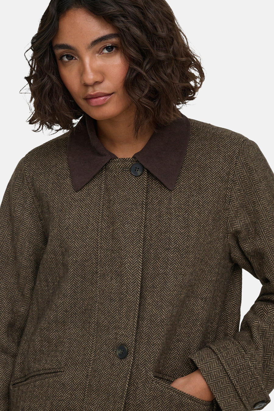 Veste courte brun - ONLY®