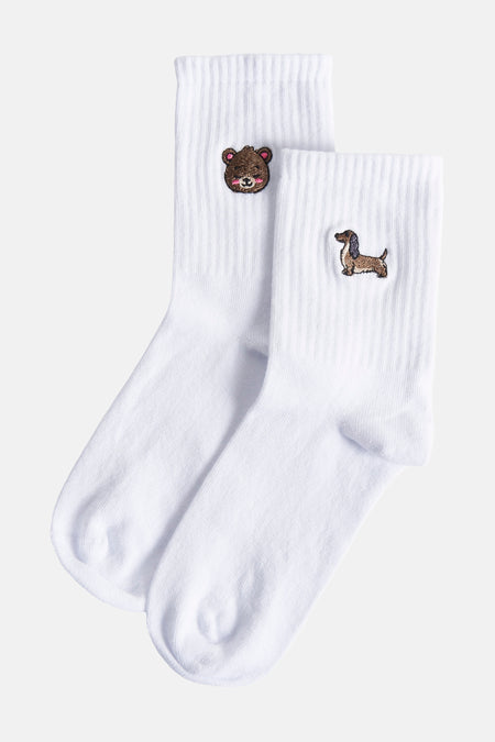 ONLANNA TENNIS EMB SOCKS 2-PACK ACC