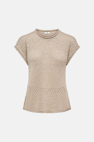 Pulls à manches courtes beige - JDY