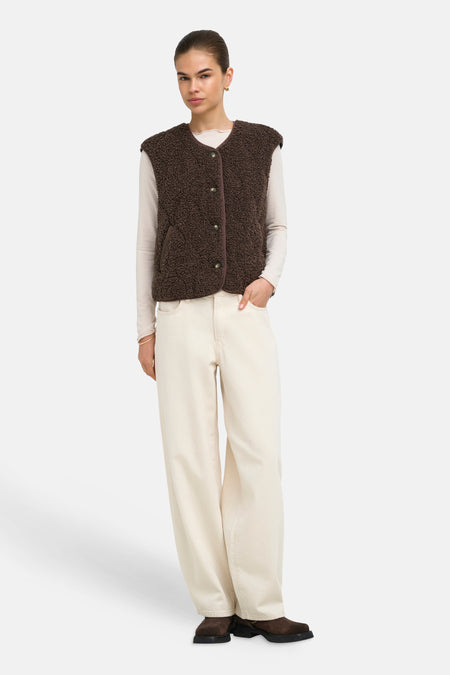 Veste (sans manches) brun - ONLY®