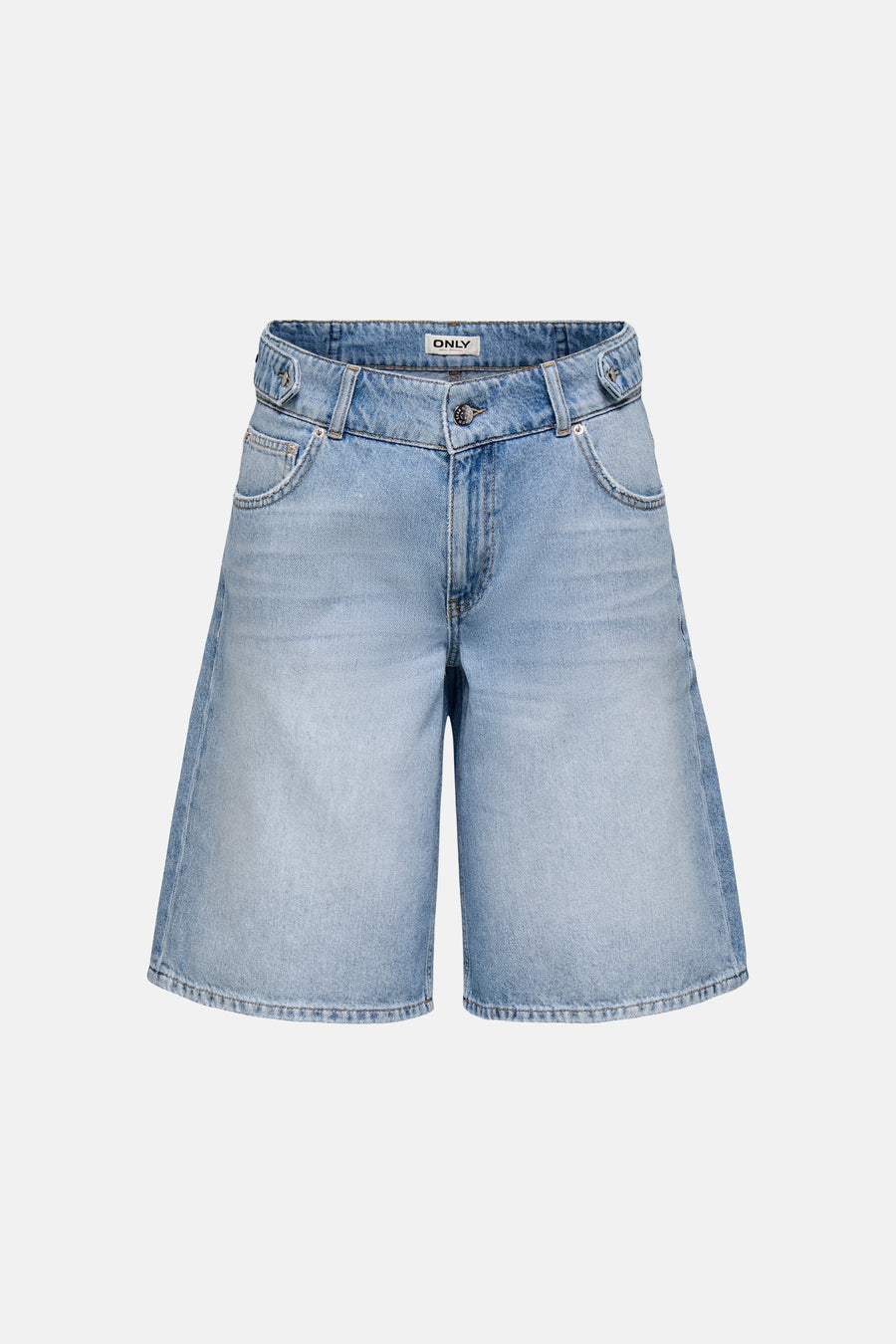 Short - light blue denim