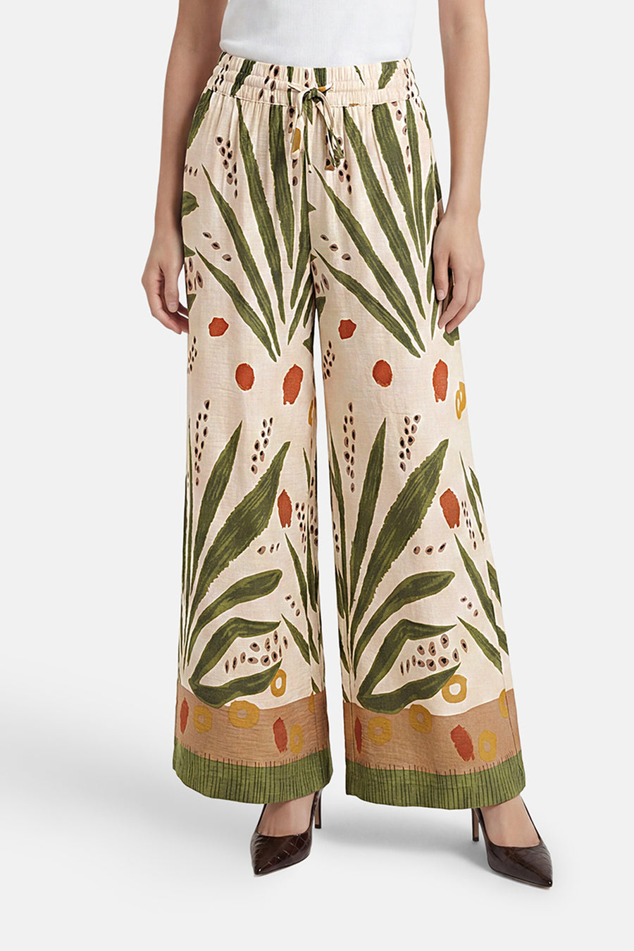 Pantalon - multicolore