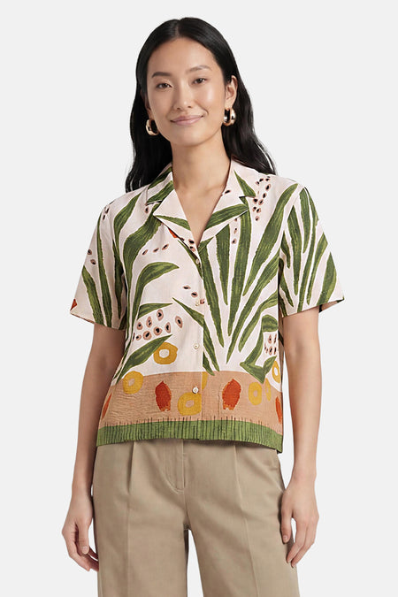 Chemise à manches courtes - multicolore