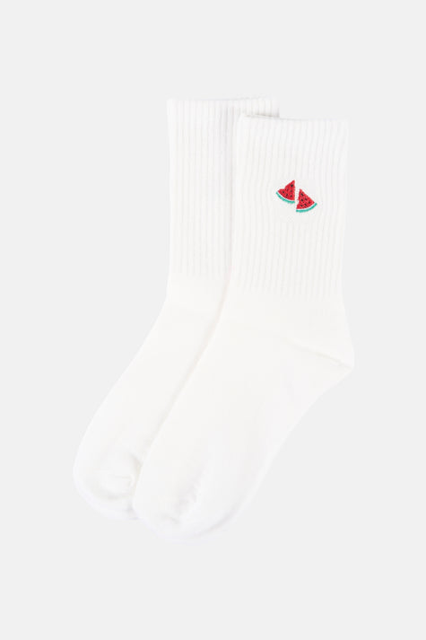 Chaussettes - blanc