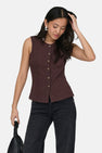 Gilet - Deep Mahogany