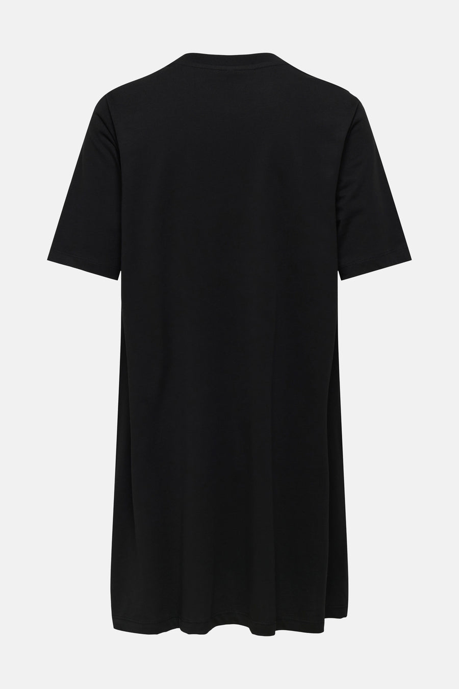 Robe noire à manches courtes de ONLY, de couleur unie et de style simple.