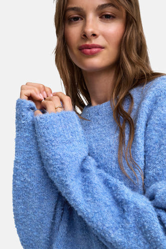 Pull col O bleu - ONLY®