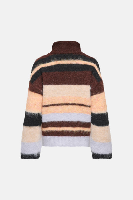 Pull col roulé multicolore - ONLY®