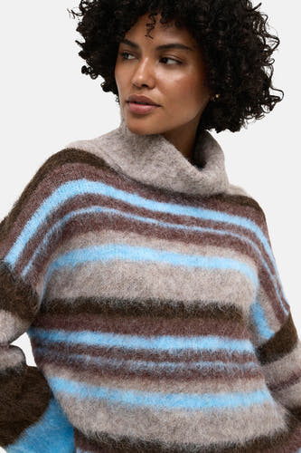 Pull col roulé multicolore - ONLY®