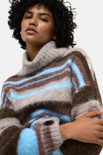 Pull col roulé multicolore - ONLY®