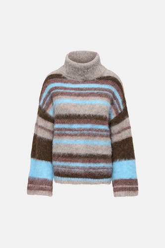 Pull col roulé multicolore - ONLY®