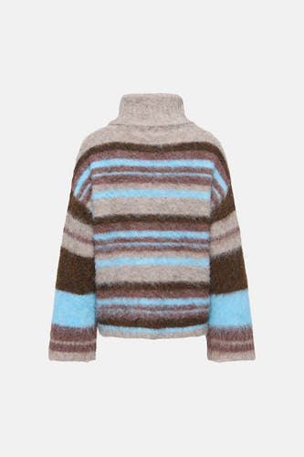 Pull col roulé multicolore - ONLY®