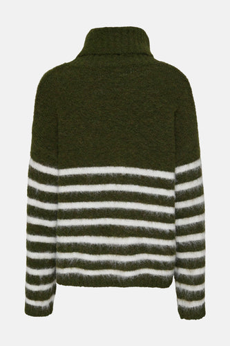 Pull col roulé vert - ONLY® - ONLY®