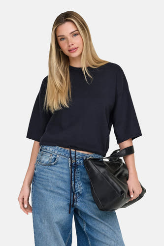 Pull col O bleu - ONLY®