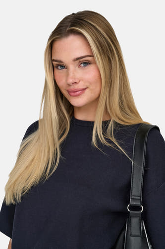 Pull col O bleu - ONLY®