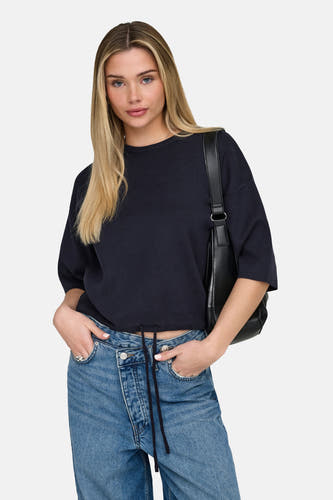 Pull col O bleu - ONLY®