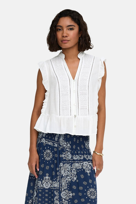Blouse - blanc