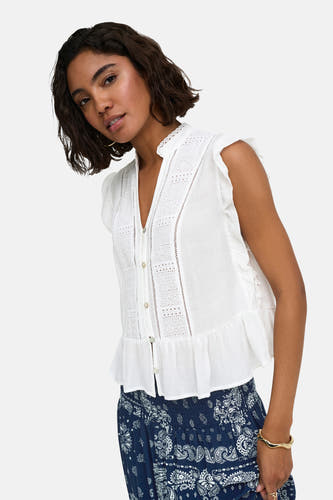 Blouse - blanc