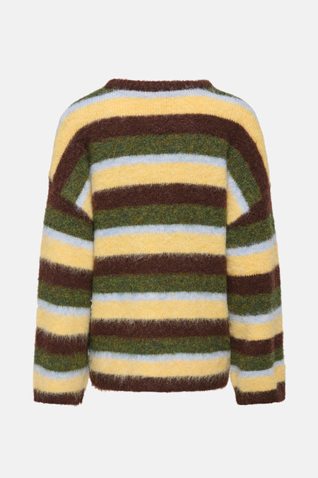 Pull à col rond - multicolore