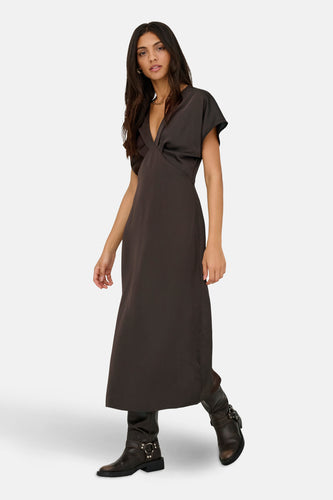 Robe à manches courtes - brun - JDY