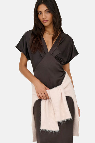 Robe à manches courtes - brun - JDY