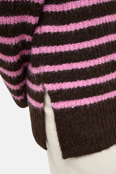 Pull col O brun - ONLY®