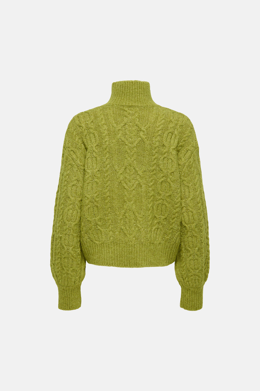 Pull col roulé vert - ONLY®